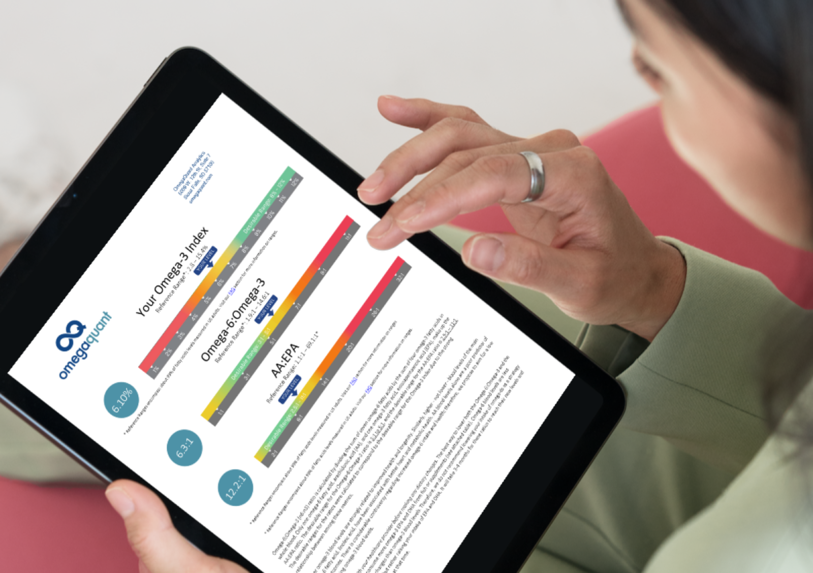 The Omega3 Index Plus Test Personalized Healthcare